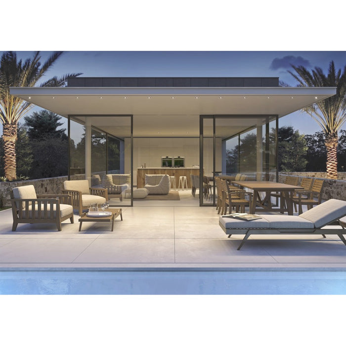 Faretto a led da incasso quadrato orientabile Dimmerabile 8W IP44 4000K