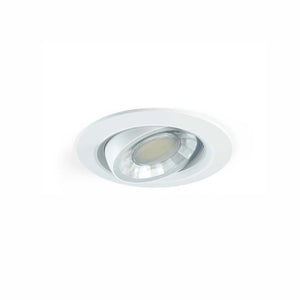 Faretto a led da incasso tondo orientabile Dimmerabile 8W IP44 4000k