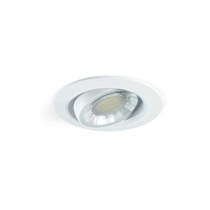 Faretto a led da incasso tondo orientabile Dimmerabile 8W IP44 4000k