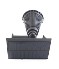 Faretto A Led Luce Bianca Con Pannello A Energia Solare Picchetto Giardino Ip65         