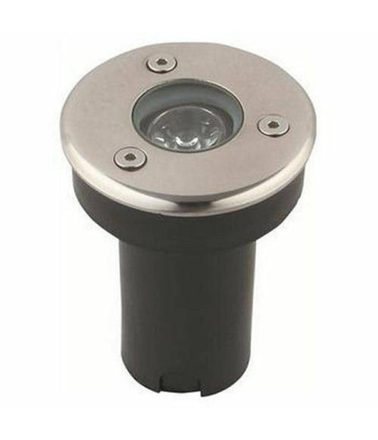 Faretto Ad Incasso 1w A Led Per Esterno Segnapasso Calpestabile Set Da 10pz Ip65         