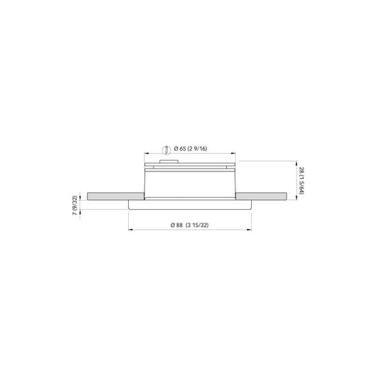 FARETTO AD INCASSO CHIARA 4W