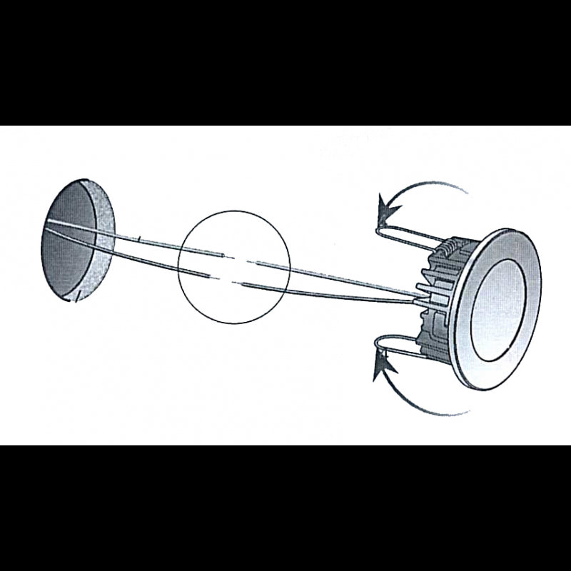 FARETTO AD INCASSO CRISTIAN 7W