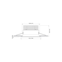 FARETTO AD INCASSO CRISTIAN 7W