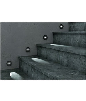 Faretto Ad Incasso Segnapasso A Led 1w 220v Luce Fredda Calda Punto Luce Scale  -bianco Freddo      -