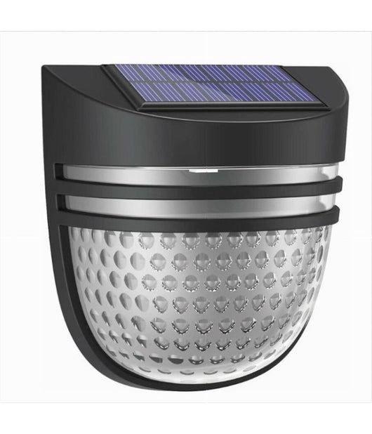 Faretto Applique Led Giardino Ricaricabile 3 W Con Pannello Solare Ip65 Yh0613         