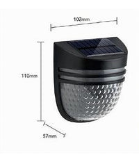 Faretto Applique Led Giardino Ricaricabile 3 W Con Pannello Solare Ip65 Yh0613         