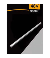 Faretto Barra Led 24w Magnetico Copertura Opaca Binario 48v Luce 3000k 4000k Smd-24w         