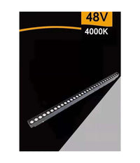 Faretto Barra Led 24w Magnetico Per Binario Monofase 48v Luce 3000k 4000k Fr-24w         