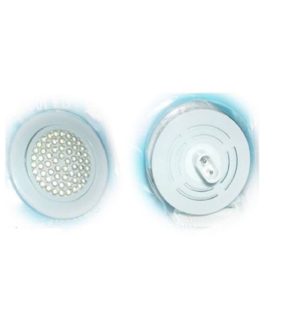 Faretto Bianco Da Incasso 48 Led 4w 4 Watt 230v Luce Calda 3500k Kelvin         