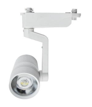 Faretto Binario Led Cob 10 Watt Bianco Per Staffa Luce Naturale Fredda F-10w8a  -bianco Freddo      -