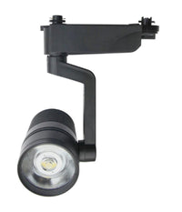 Faretto Binario Led Cob 10w Nero Staffa Luce Fredda 6500k Naturale 4000k F-10w8h         