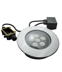 Faretto Calpestabile Incasso Pavimento Led 11 W Ip67 3000k Segnapassi Foro 150mm         
