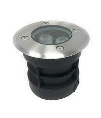 Faretto Calpestabile Incasso Segnapasso Led 3 W Luce 6500k 3000k 4000k Es08-3  -bianco Freddo      -