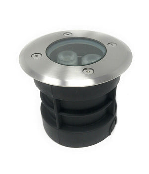 Faretto Calpestabile Incasso Segnapasso Led 3 W Luce 6500k 3000k 4000k Es08-3  -bianco Freddo      -