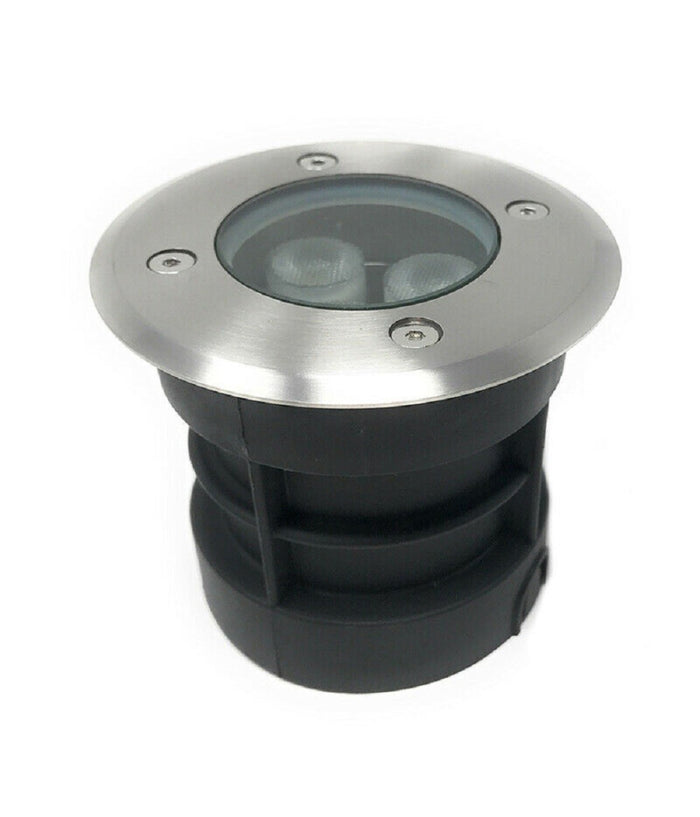 Faretto Calpestabile Incasso Segnapasso Led 3 W Luce 6500k 3000k 4000k Es08-3  -bianco Caldo      -