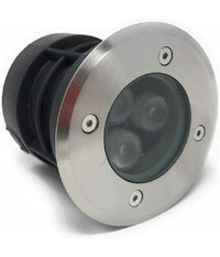 Faretto Calpestabile Incasso Segnapasso Led 3 W Luce 6500k 3000k 4000k Es08-3  -bianco Freddo      -