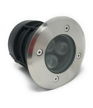 Faretto Calpestabile Incasso Segnapasso Led 3 W Luce 6500k 3000k 4000k Es08-3  -bianco Naturale      -