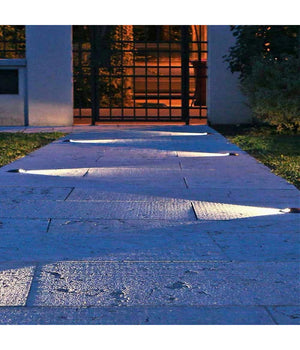 Faretto Calpestabile Led 1w 1 Fascio Luce Lampada Segnapassi Per Esterno Ip67 321  -bianco Caldo      -