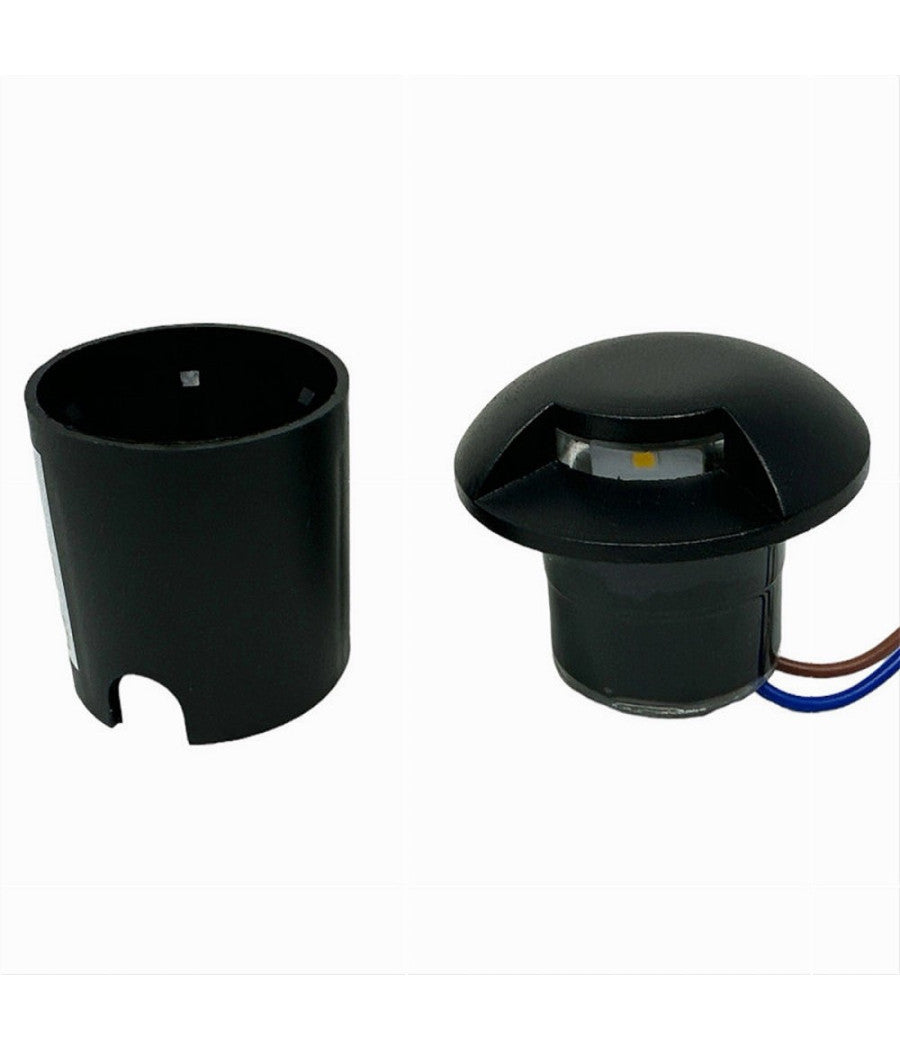 Faretto Calpestabile Led 1w 1 Fascio Luce Lampada Segnapassi Per Esterno Ip67 321  -bianco Caldo      -