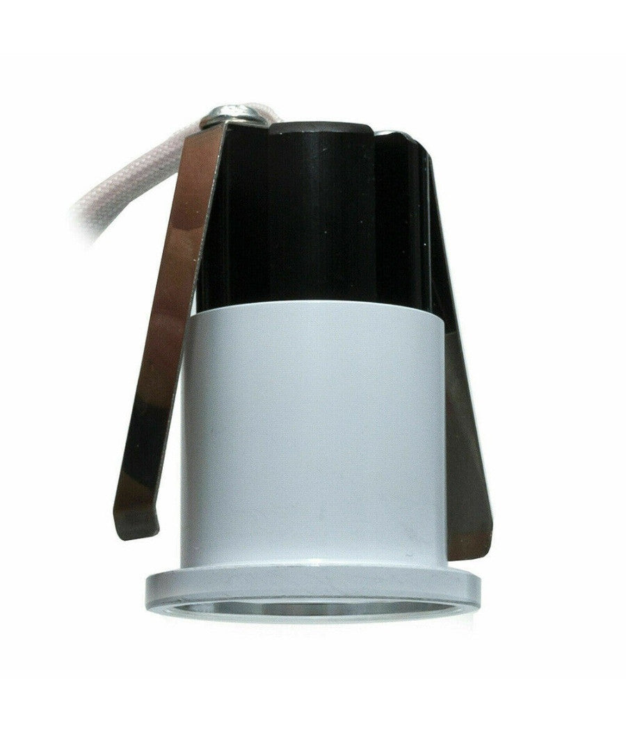 Faretto Cob Incasso 3 W Mini Punto Luce Bordo Bianco Luce Calda Fredda Naturale         