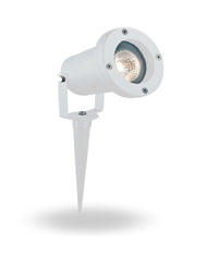 Faretto Con Picchetto Per Esterno Giardino Con Staffa Parete Proiettore Es12-b         