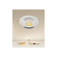 Trade Shop - Faretto Da Incasso Led Cob 35w Luce 3000k-6500k Bianco Illuminazione Interni 00427         