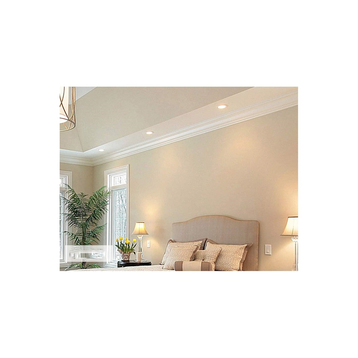 Trade Shop - Faretto Da Incasso Led Cob 35w Luce 3000k-6500k Bianco Illuminazione Interni 00427         