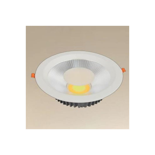 Trade Shop - Faretto Da Incasso Led Cob 35w Luce 3000k-6500k Bianco Illuminazione Interni 00427         