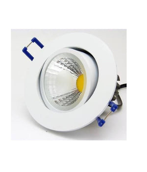 Faretto Da Incasso Led Cob Epistar 3w Riflettore Bianco Freddo E Bianco Caldo         
