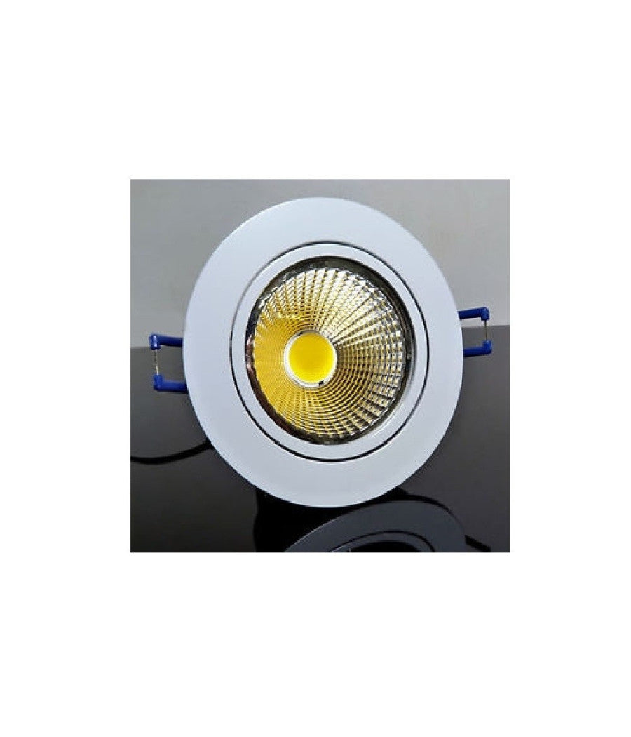 Faretto Da Incasso Led Cob Epistar 3w Riflettore Bianco Freddo E Bianco Caldo  -bianco Caldo      -