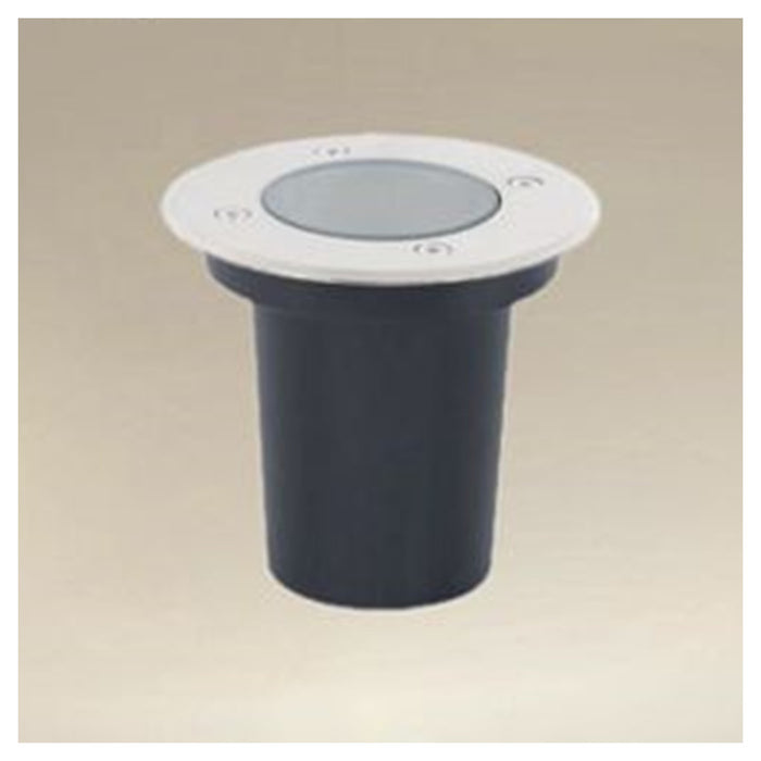 Trade Shop - Faretto Da Incasso Nero Lampadina Attacco Gu10 In Alluminio Acciaio ⌀120mm 33603         