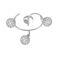 LÚZETE - FARETTO DA SOFFITTO 3L ATOM G9 CROMO