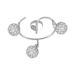 LÚZETE - FARETTO DA SOFFITTO 3L ATOM G9 CROMO