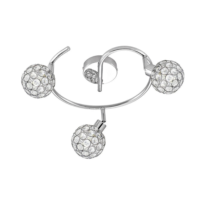 LÚZETE - FARETTO DA SOFFITTO 3L ATOM G9 CROMO