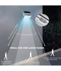 Faretto Esterno Faro Energia Solare Led Esterno 60 W Sensore Movimento Ab-ta173         