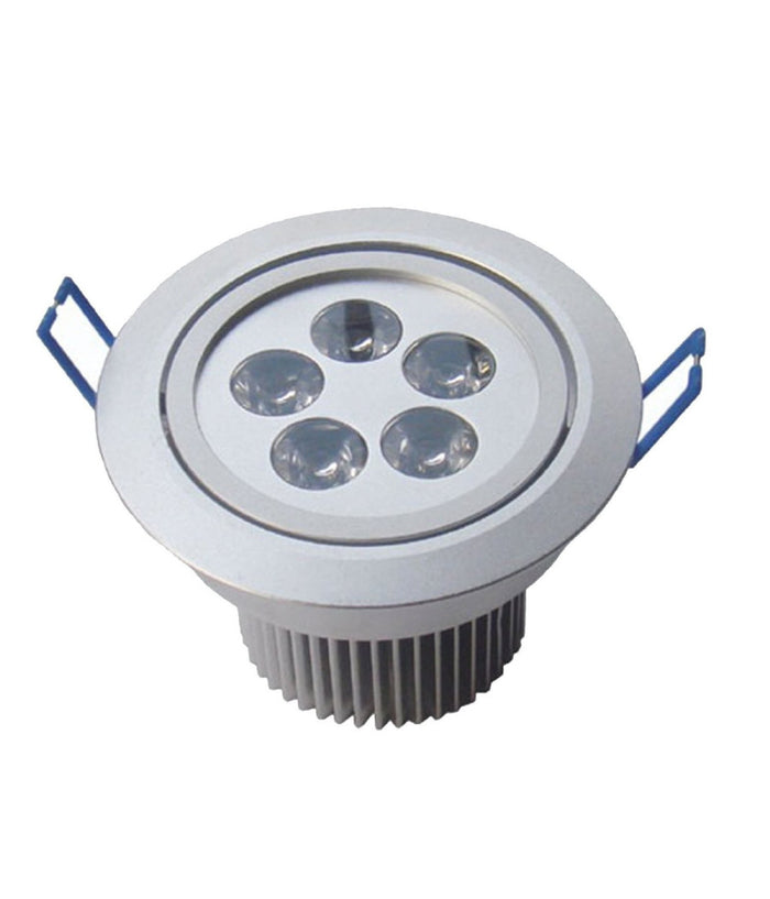 Faretto Faro A Led 3w 5w 7w 9w 12w 15w 18w A Incasso Con Molla Luce Calda Fredda         