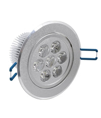 Faretto Faro A Led 3w 5w 7w 9w 12w 15w 18w A Incasso Con Molla Luce Calda Fredda         