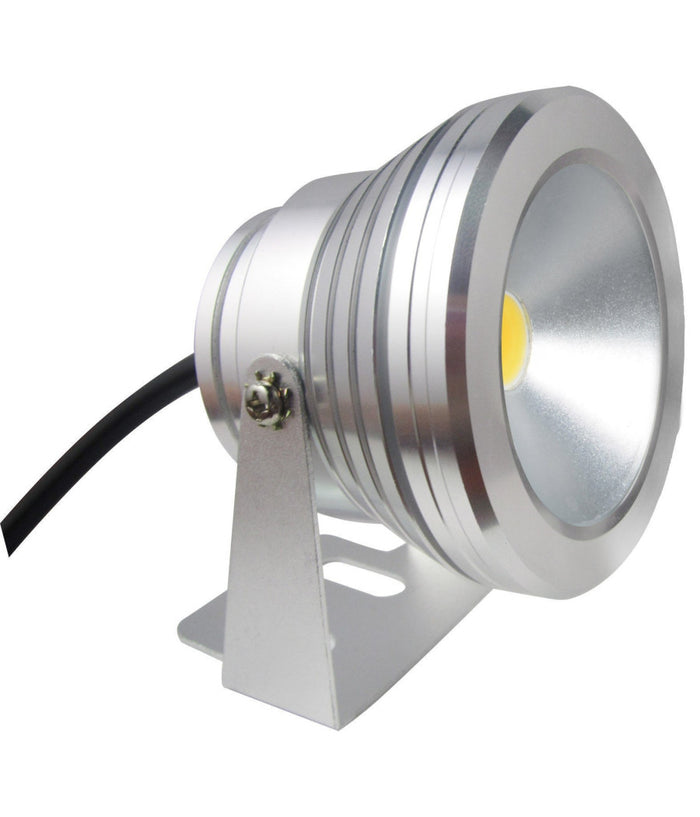 Faretto Faro Cob A Led Bianco Freddo 10w 12v Per Esterno Ip65 Impermeabile         