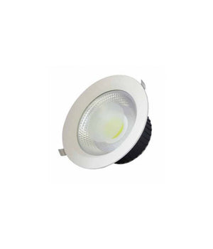 Faretto Faro Led Cob 30w Gml Incasso Molla Alette Luce Bianco Fredda Calda         