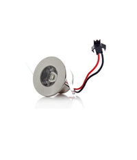 Faretto Incasso 1 Led 1w Spot Mini Luce Bianco Freddo Punto Luce + Driver  Bianco-bianco Freddo      -