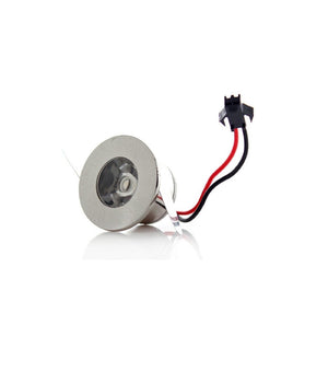 Faretto Incasso 1 Led 1w Spot Mini Luce Bianco Freddo Punto Luce + Driver  Bianco-bianco Freddo      -