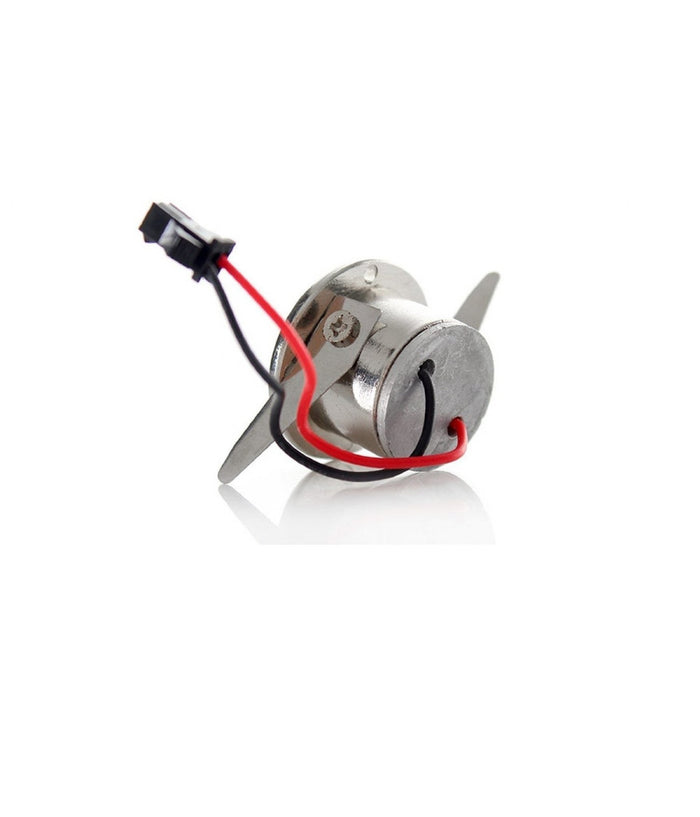 Faretto Incasso 1 Led 1w Spot Mini Luce Bianco Freddo Punto Luce + Driver  Bianco-bianco Freddo      -