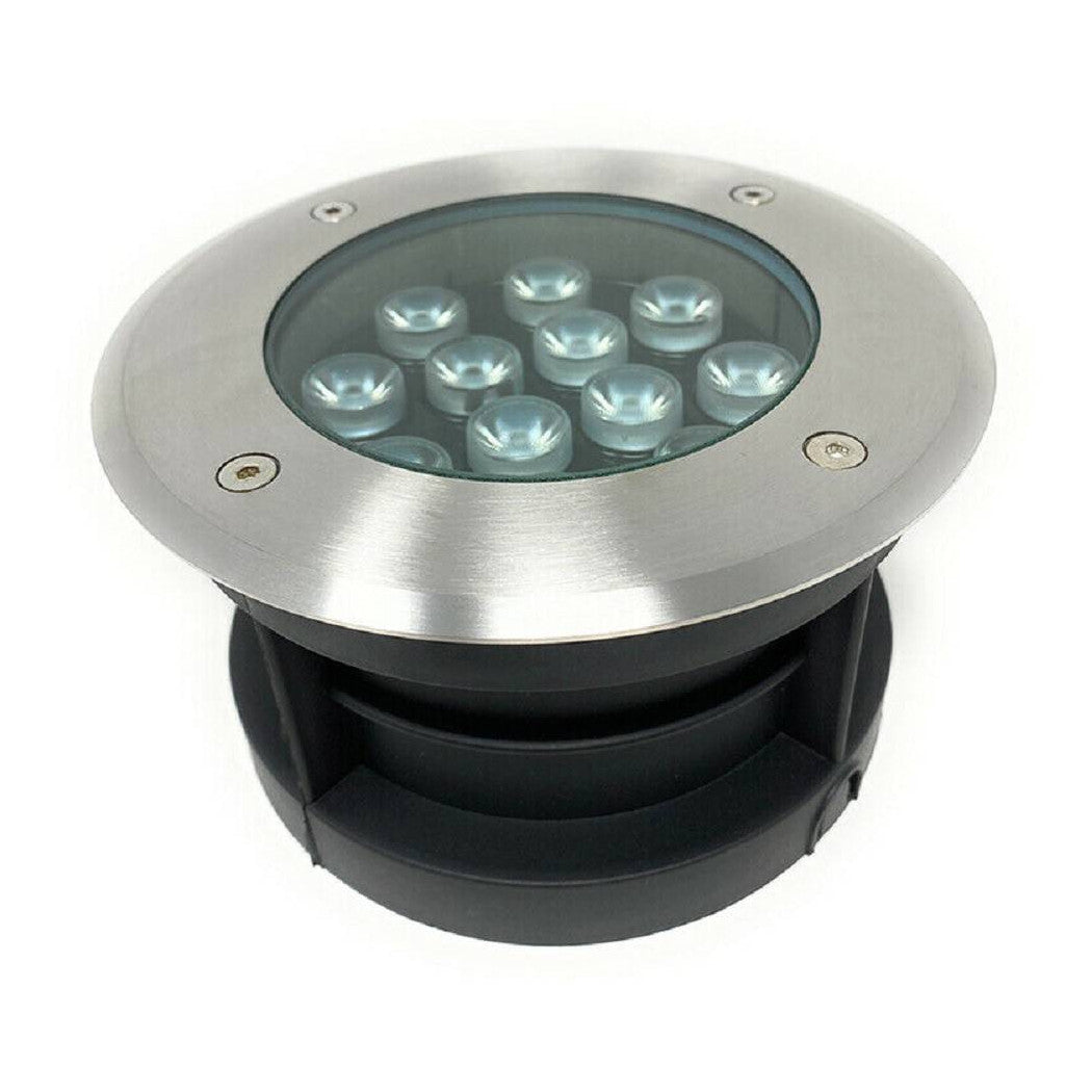 Faretto Incasso 12w Calpestabile Segnapasso Ip67 Luce 6500k 3000k 4000k Es08-12