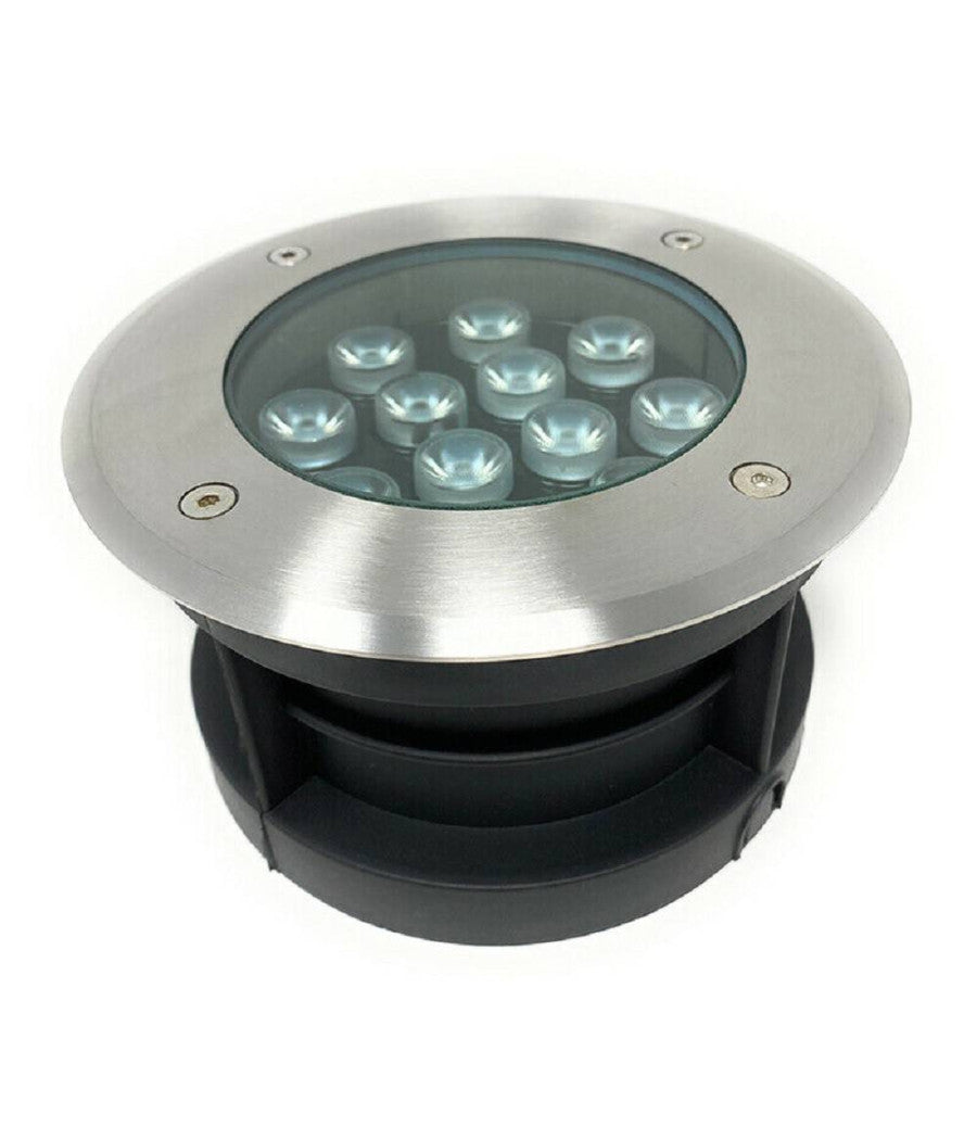 Faretto Incasso 12w Calpestabile Segnapasso Ip67 Luce 6500k 3000k 4000k Es08-12         
