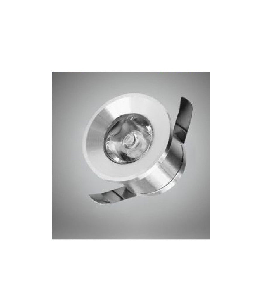 Faretto Incasso Led 1 Watt Mini Spot Luce Fredda Calda Naturale Blu Verde Rossa  -bianco Caldo      -