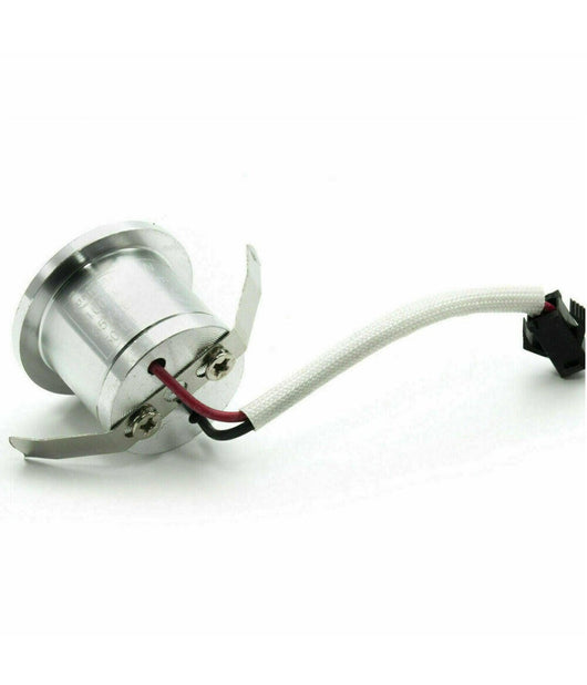 Faretto Incasso Led 1 Watt Mini Spot Luce Fredda Calda Naturale Blu Verde Rossa  -bianco Caldo      -