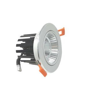 Faretto Incasso Led Cob 12 W Per Controsoffitta Luce Fredda Calda Naturale  -bianco Freddo      -