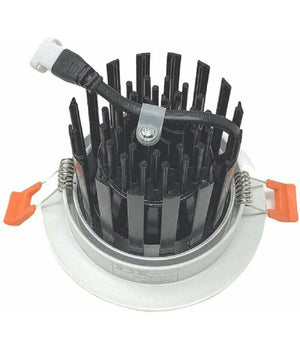 Faretto Incasso Led Cob 20 W Luce Fredda 6500k Calda 3000k Naturale 4000k P-120         