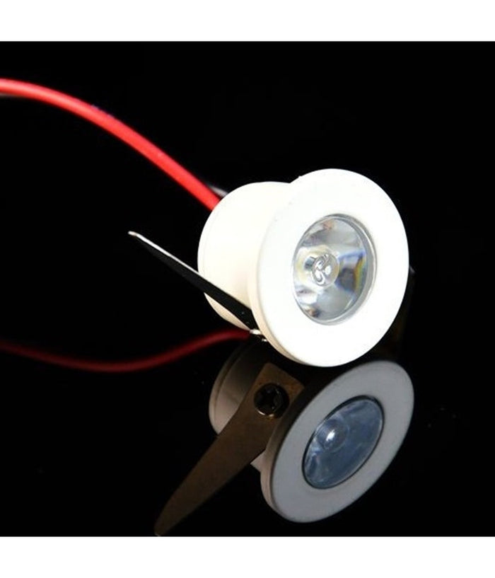 Faretto Incasso Led Punto Luce 1w Rotondo Luce Fredda Calda Cielo Stellato         